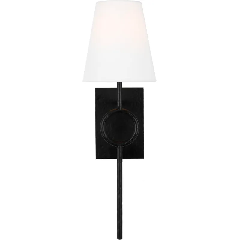 Thom Filicia Montour 1 Light 6.5 inch Aged Iron Sconce Wall Light