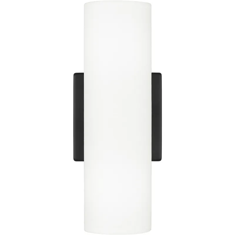 Drew & Jonathan Capalino 2 Light 5 inch Midnight Black Sconce Wall Light