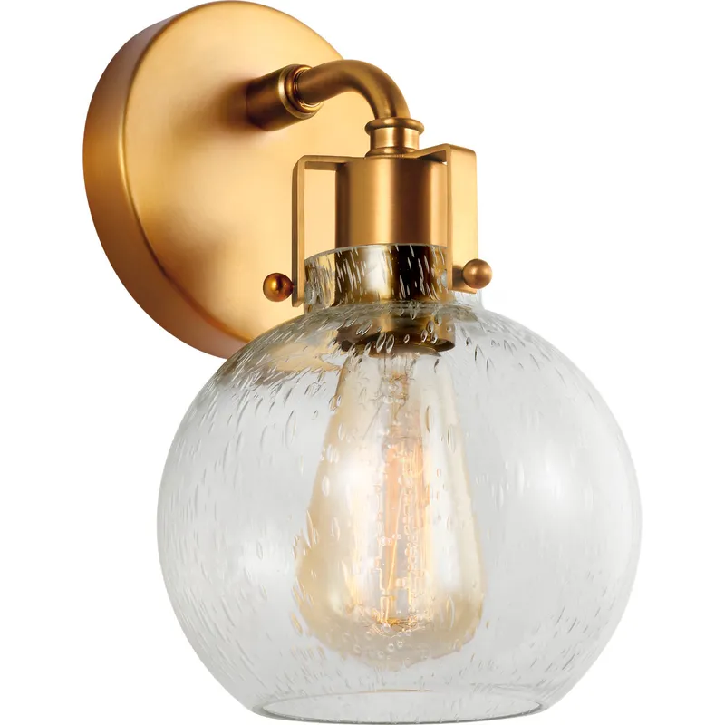 Sean Lavin Clara 1 Light 6.25 inch Burnished Brass Wall Sconce Wall Light