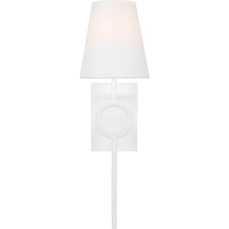 Thom Filicia Montour 1 Light 6.5 inch Matte White Sconce Wall Light