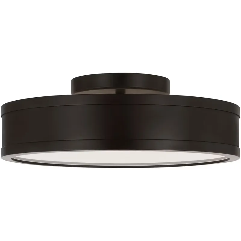 Dupont Round Semi Flush Ceiling Light — Ceiling Semi Flush