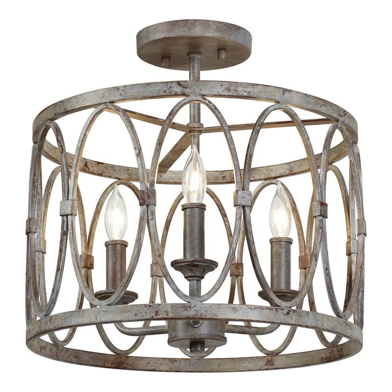 Patrice Semi Flush Ceiling Light — Ceiling Semi Flush