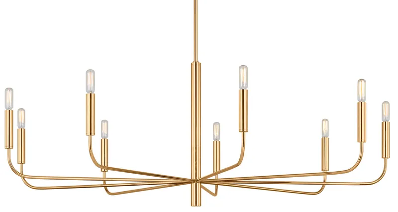Brianna Wide Chandelier — Chandeliers