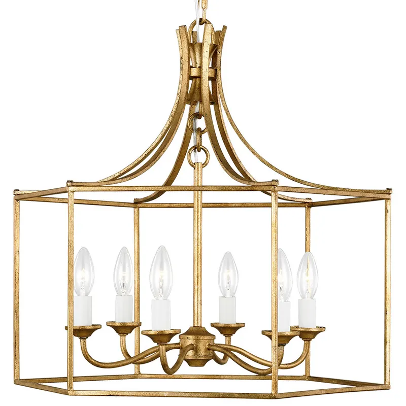 Bantry House 6 Light Chandelier — Chandeliers