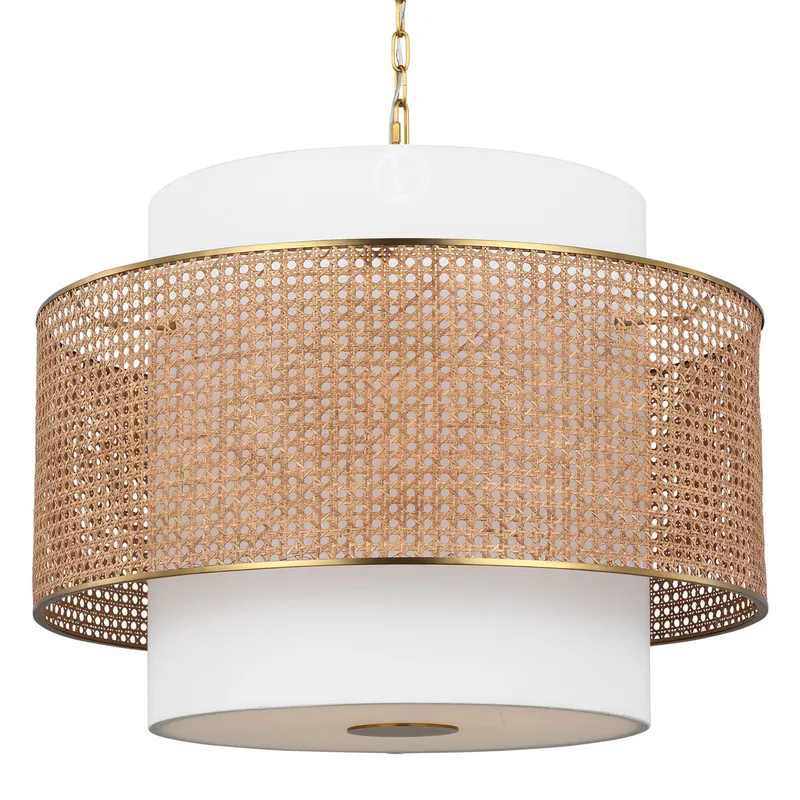 Sawyer Rattan Pendant — Pendants