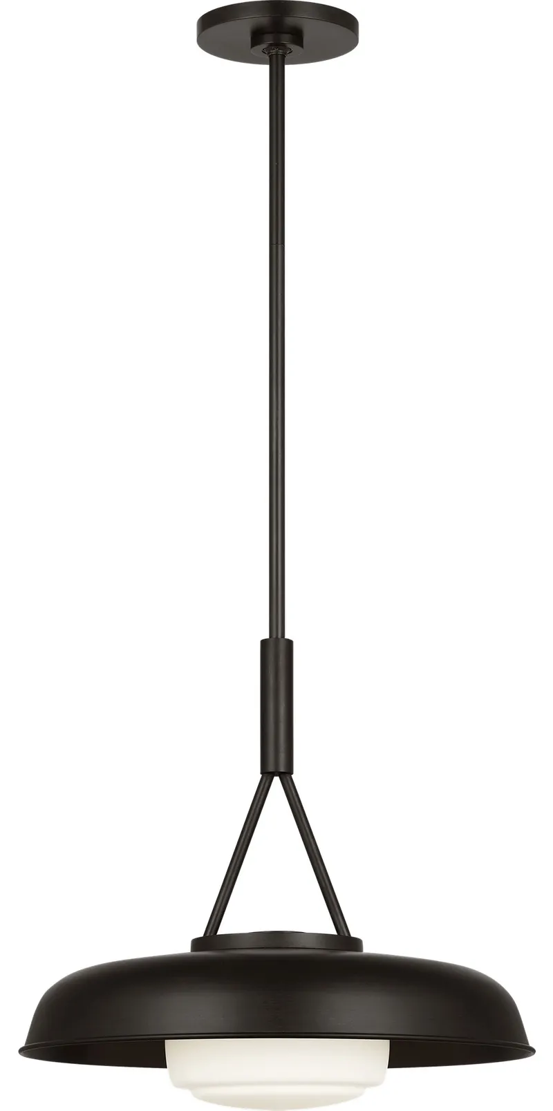 Liora Steel Dome Pendant — Pendants