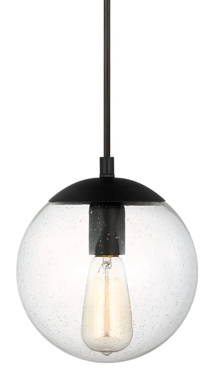 Leo Black Globe Pendant — Pendants