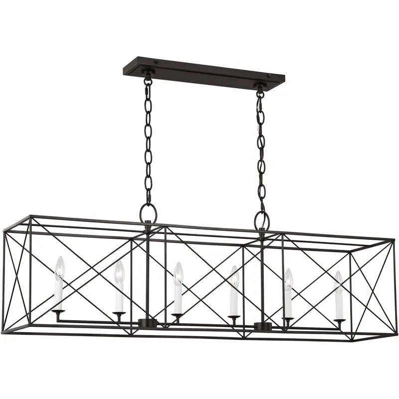 Beatrix Linear Chandelier — Pendants