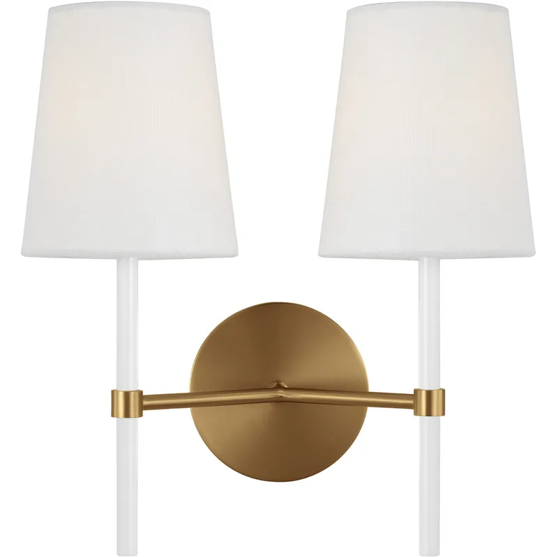 Monroe Double Wall Sconce — Wall Sconces