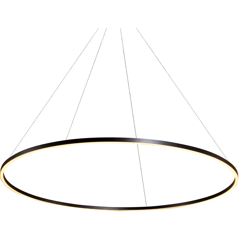 Tania 60 inch Black Chandelier Ceiling Light