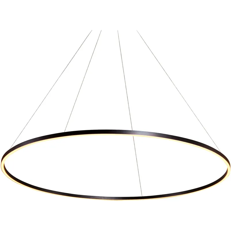 Tania 72 inch Black Chandelier Ceiling Light
