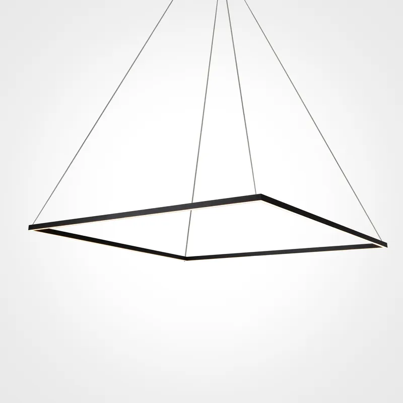 Atria 39.5 inch Black Chandelier Ceiling Light