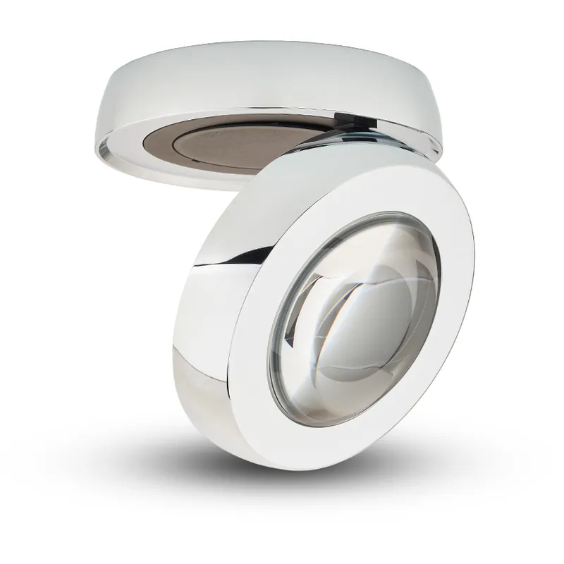 ORBIT Series Chrome Surface Mounted Downlight Ceiling Light in Polished Chrome
