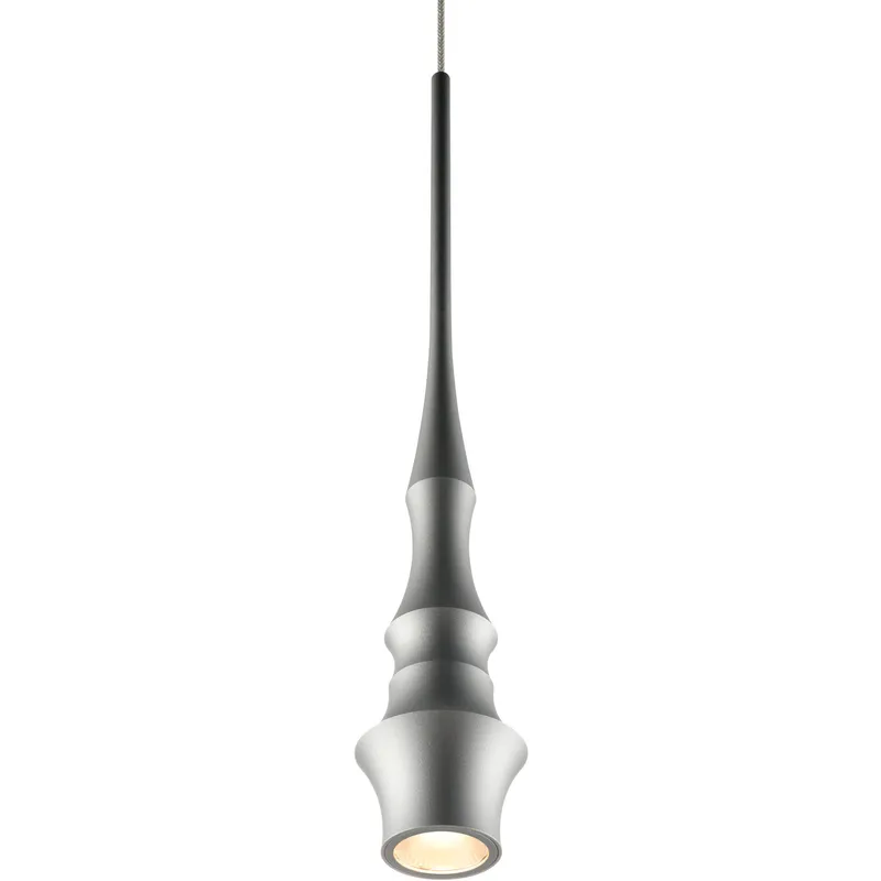 Polaris 5.25 inch Silver Pendant Ceiling Light