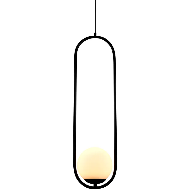 Capri 5.5 inch Black Pendant Ceiling Light