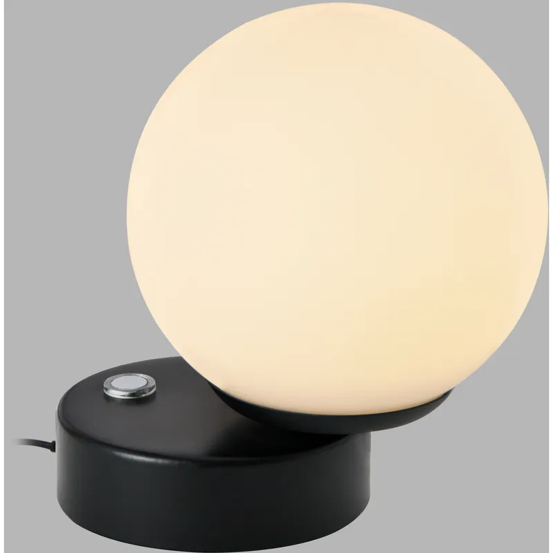Capri 6.25 inch 11 watt Black Table Lamp Portable Light