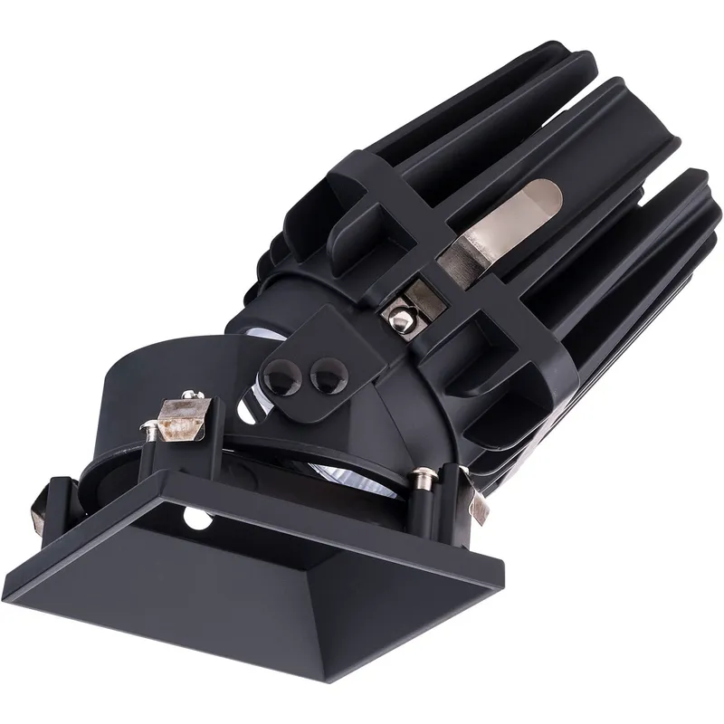 FQ Integrated LED Black Recessed Trim in 3000K, 4" LED