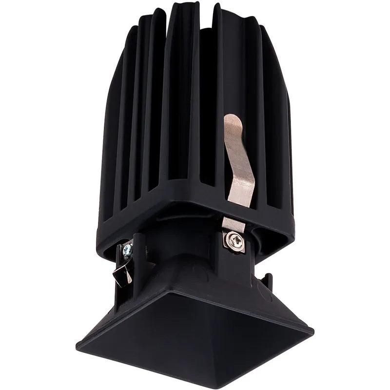 FQ Integrated LED Black Recessed Trim in 2700K, 2" LED
