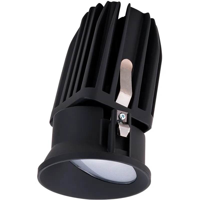 FQ Integrated LED Dark Bronze Recessed Trim in 1800-3000K, 2" LED
