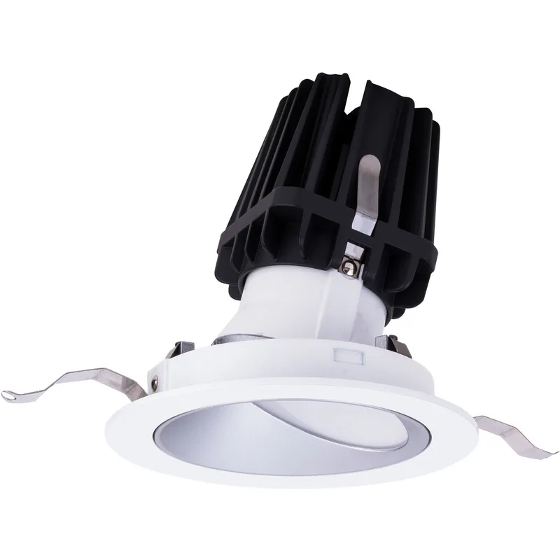 FQ Integrated LED Haze/White Recessed Trim in 2700K, 4" LED