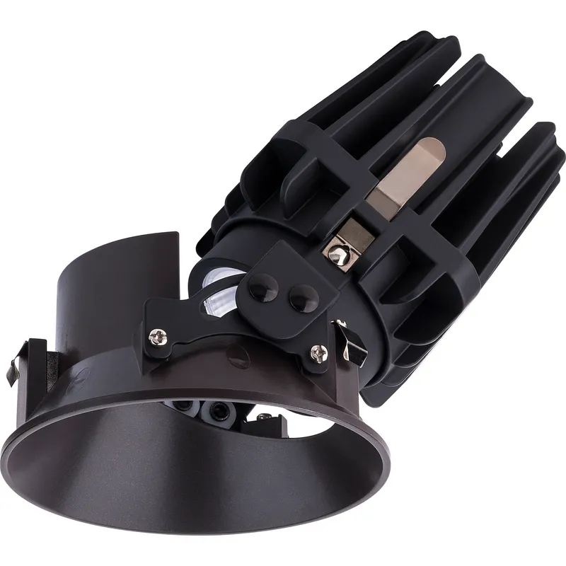 FQ Integrated LED Dark Bronze Recessed Trim in 3500K, 4" LED