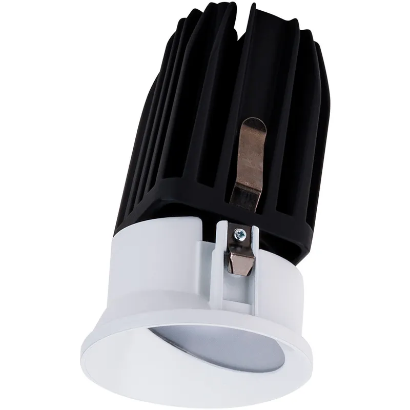 FQ Integrated LED White Recessed Trim in 1800-3000K, 2" LED