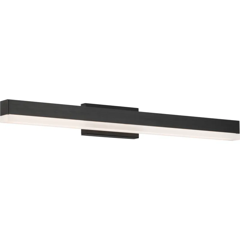 Styx LED 25 inch Black Bath Vanity & Wall Light, dweLED