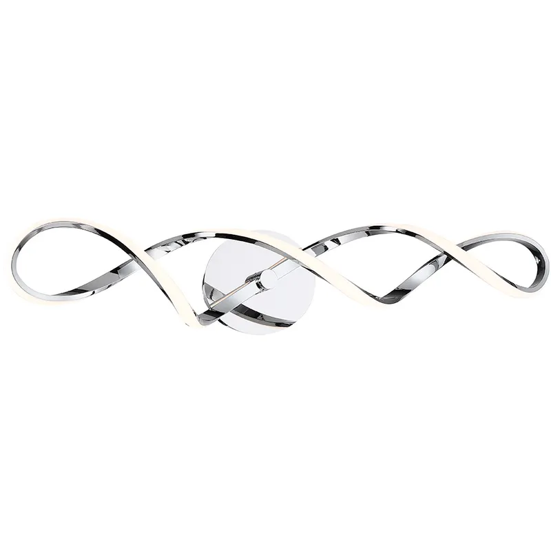 Interlace LED 37.5 inch Chrome Bath Vanity & Wall Light, dweLED