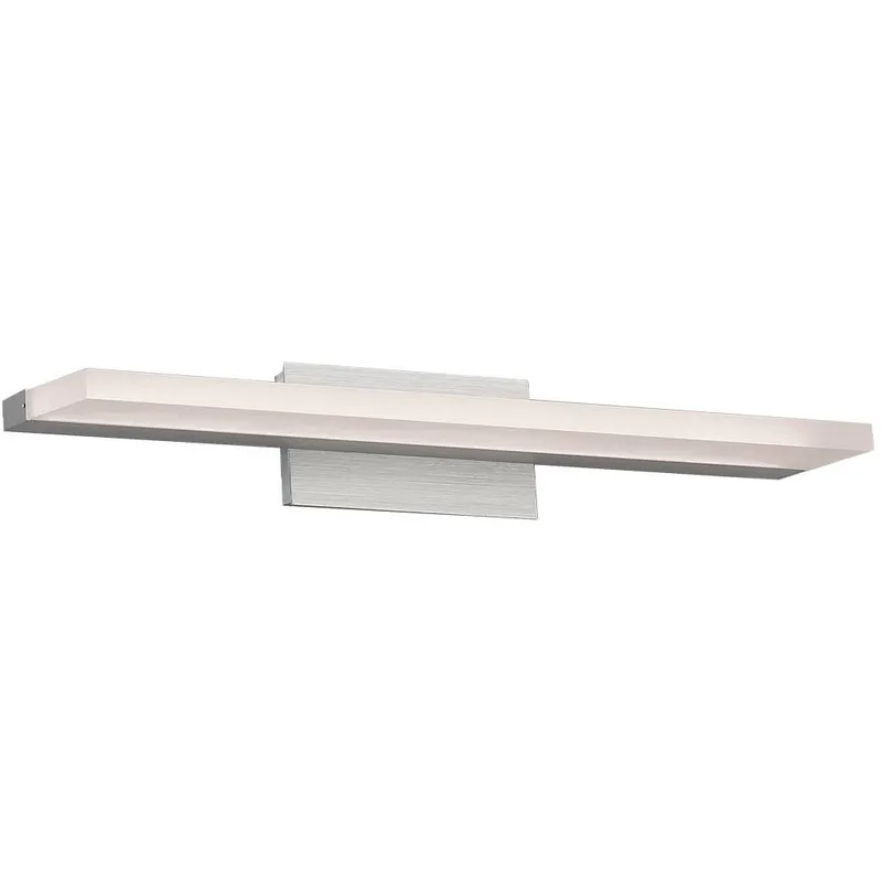 Level LED 19 inch Brushed Aluminum Bath Vanity & Wall Light, dweLED
