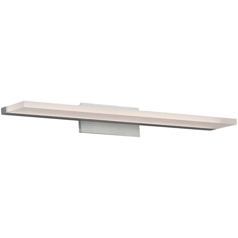 Level LED 25 inch Brushed Aluminum Bath Vanity & Wall Light, dweLED