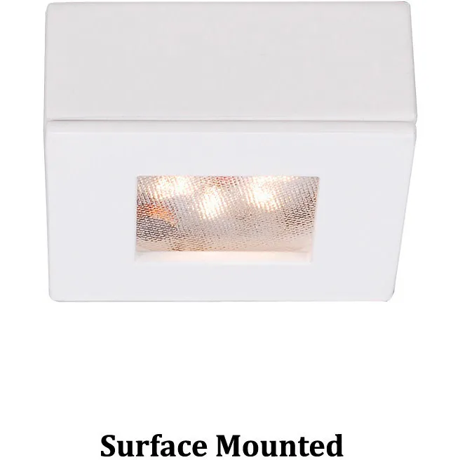LED Button Light 24 LED 2.25 inch White Puck Light in 2700K