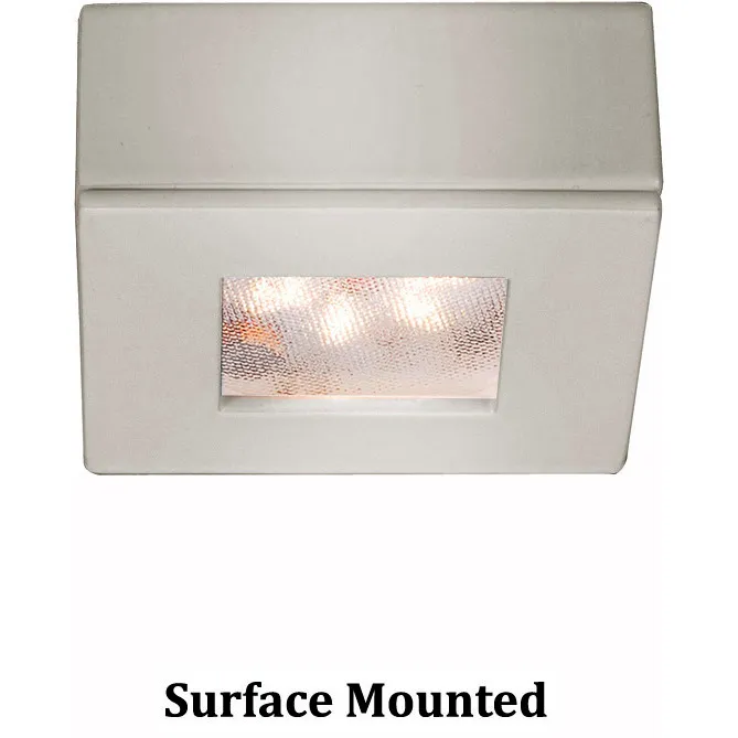 LED Button Light 24 LED 2.25 inch Brushed Nickel Puck Light in 2700K