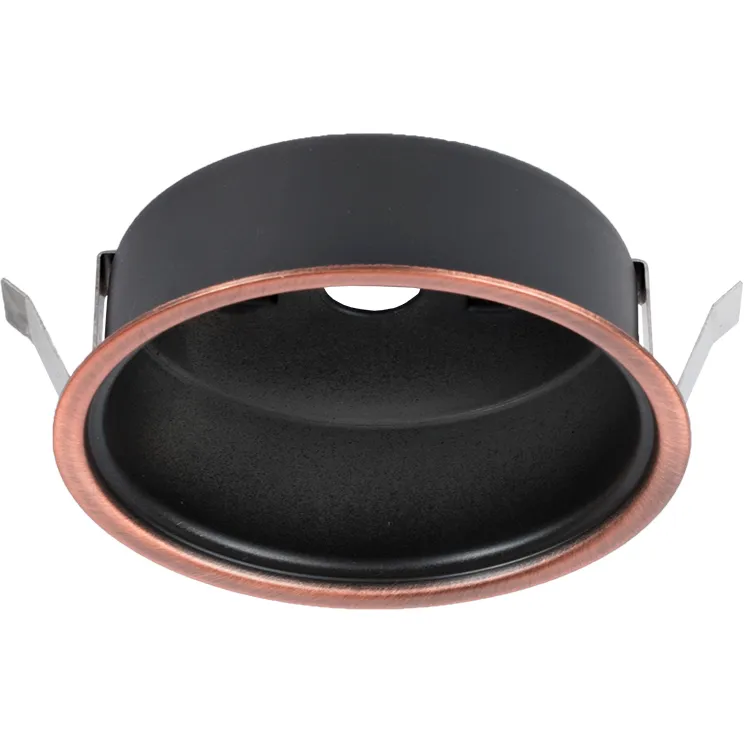 LED Button Light 2.63 inch Copper Bronze Puck Light