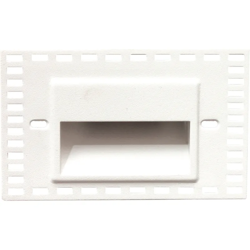 WAC 120V Invisible Trim Step Light LED 1.75 inch White ADA Step and Wall Light in 2700K Warm LED, WAC Lighting