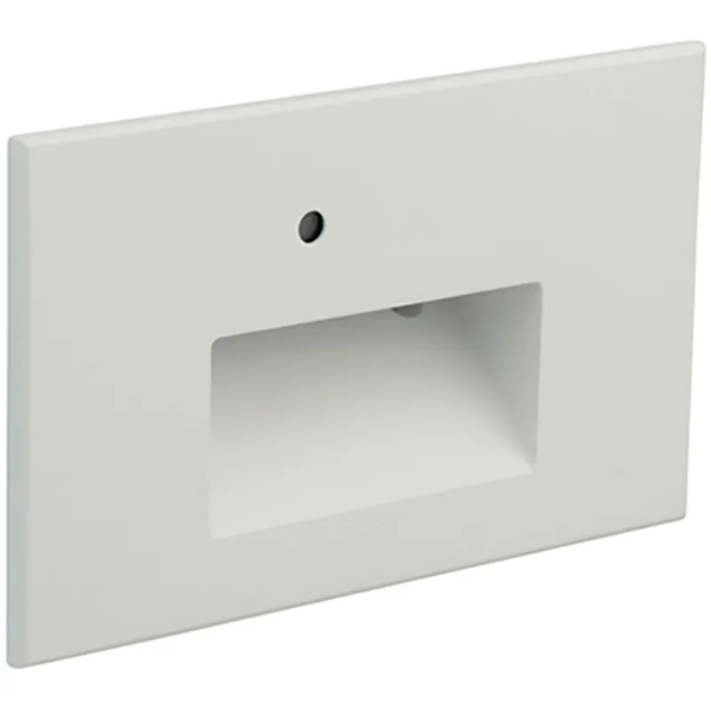 WAC 120V Step Light Anti Microbial LED 1.5 inch White ADA Step and Wall Light in Amber, WAC Lighting