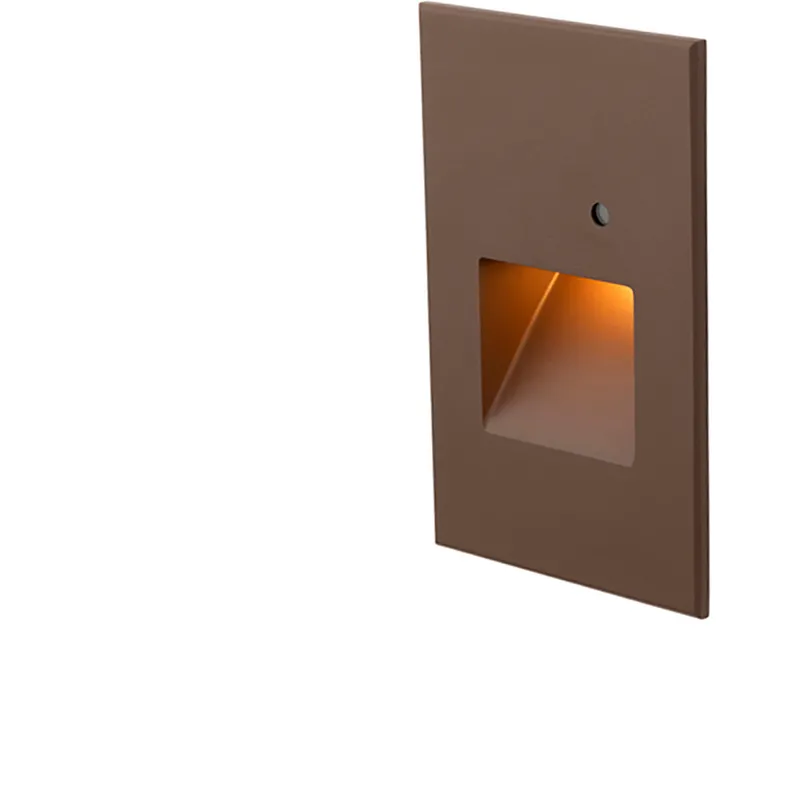 WAC 120V Step Light LED 1.5 inch Bronze ADA Step and Wall Light in 3000K Warm White LED, WAC Lighting