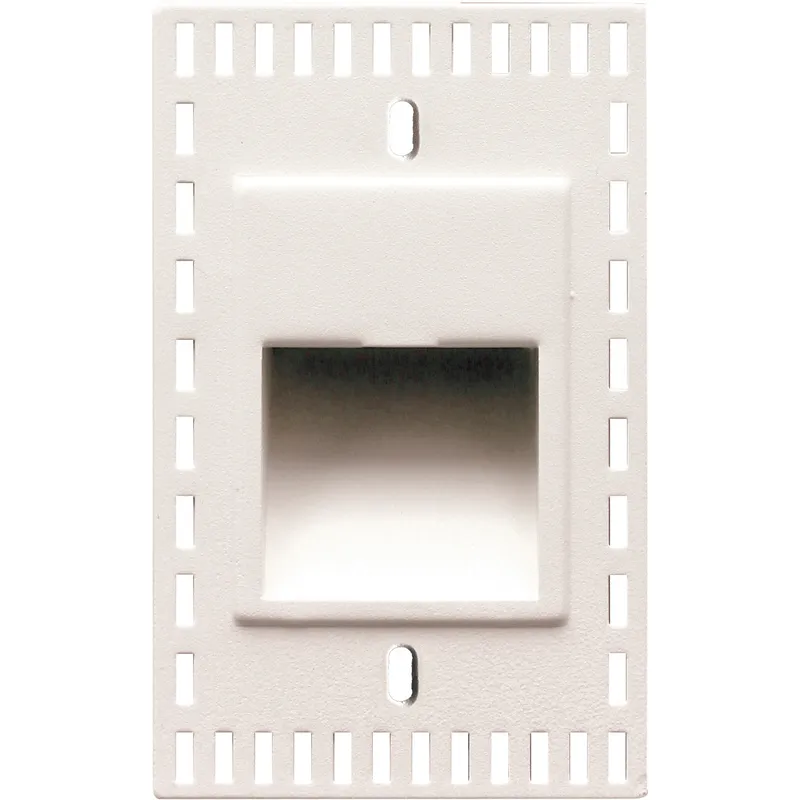 WAC 120V Invisible Trim Step Light LED 1.75 inch White ADA Step and Wall Light in 2700K Warm LED, WAC Lighting
