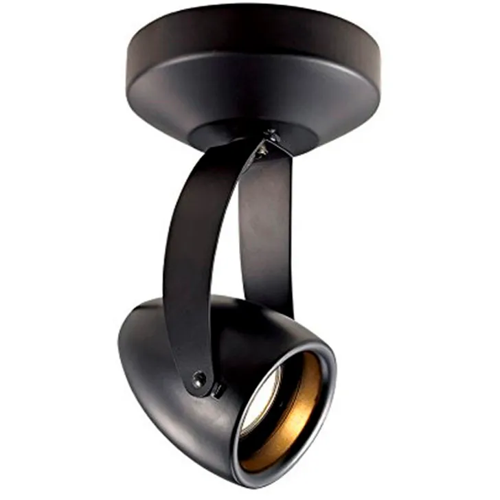 Impulse LED 4.5 inch Black Flush Mount Ceiling Light in 3500K