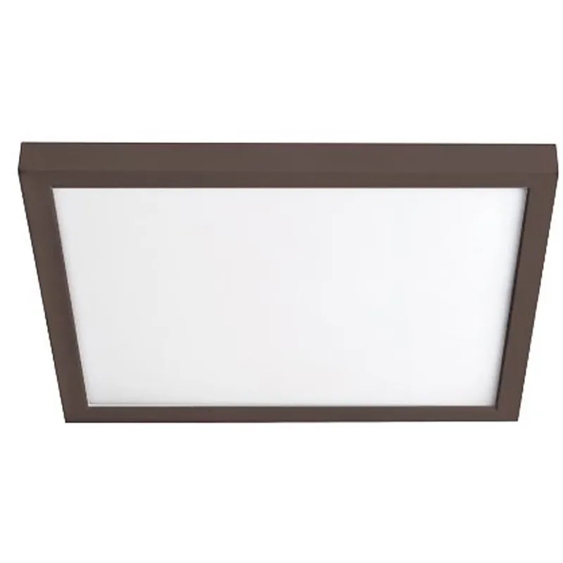 Square LED 11 inch Bronze Flush Mount Ceiling Light in 3500K, WAC Limited