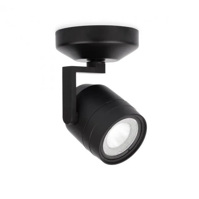 Paloma LED 4.5 inch Black Flush Mount Ceiling Light in 3000K