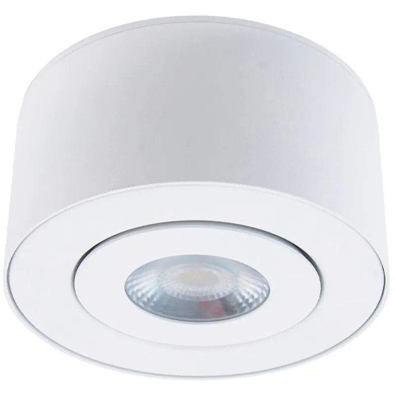 Peek LED 4.88 inch White Flush Mount Ceiling Light in 3500K, dweLED