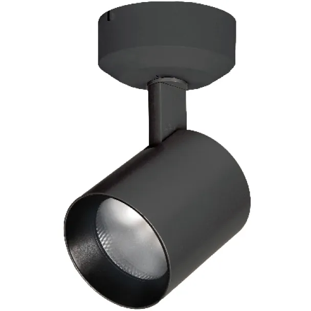 Lucio LED 4.5 inch Black Flush Mount Ceiling Light in 85, 2700K