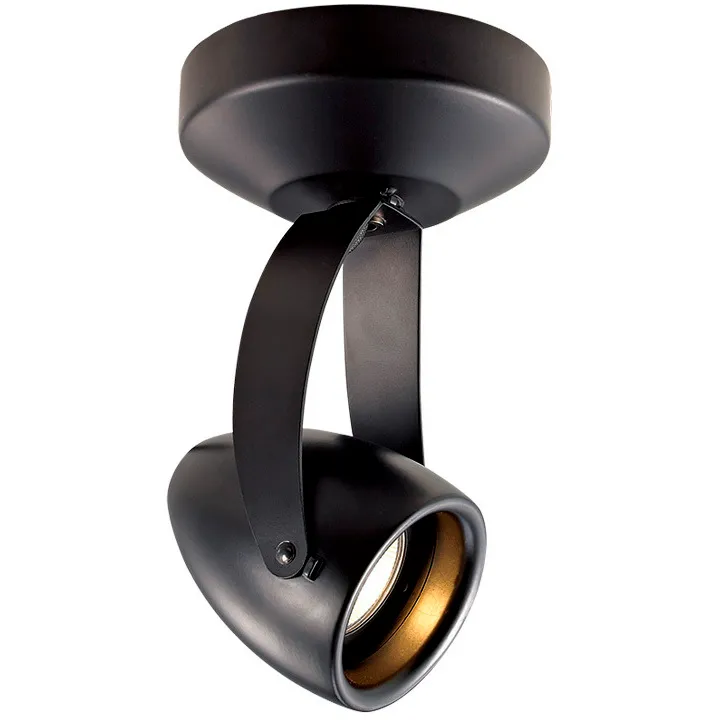 Impulse LED 4.5 inch Dark Bronze Flush Mount Ceiling Light in 3000K