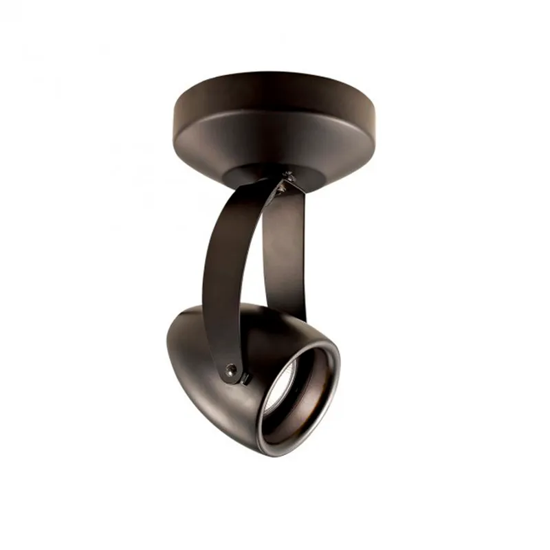 Impulse LED 4.5 inch Dark Bronze Flush Mount Ceiling Light in 2700K