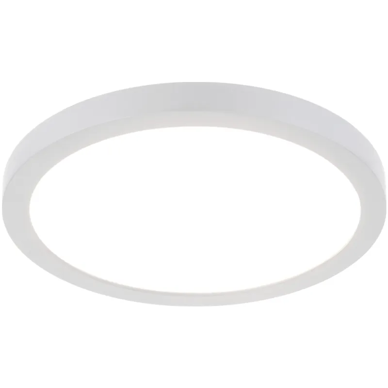 Round LED 7 inch White Flush Mount Ceiling Light in 3000K, 1, WAC Limited