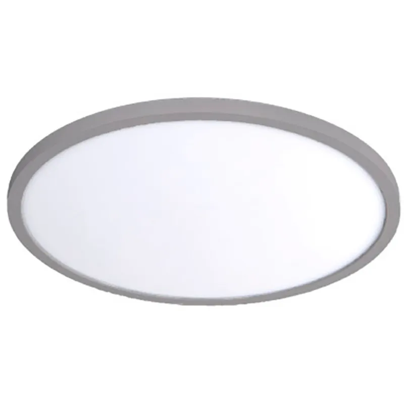 Round LED 7 inch Brushed Nickel Flush Mount Ceiling Light in 3500K, 1, WAC Limited