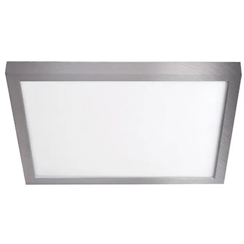 Square LED 11 inch Brushed Nickel Flush Mount Ceiling Light in 3500K, WAC Limited