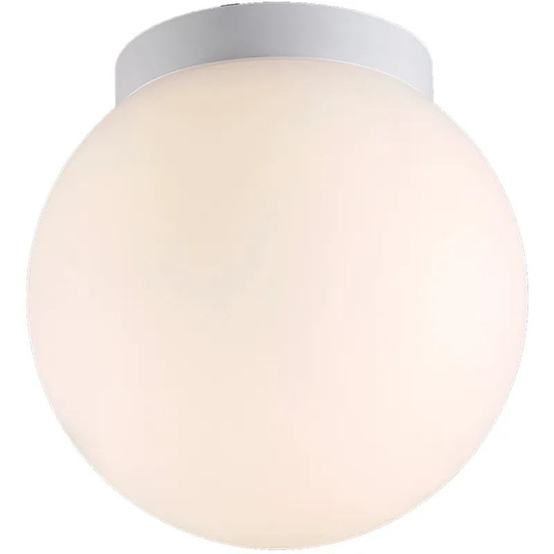 Niveous LED 9 inch White Flush Mount Ceiling Light in 3000K, dweLED