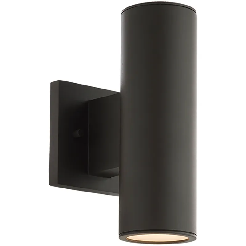 Cylinder LED 9.88 inch Bronze Outdoor Wall Lighting in 2700-3000-3500-4000-5000K, WAC Limited