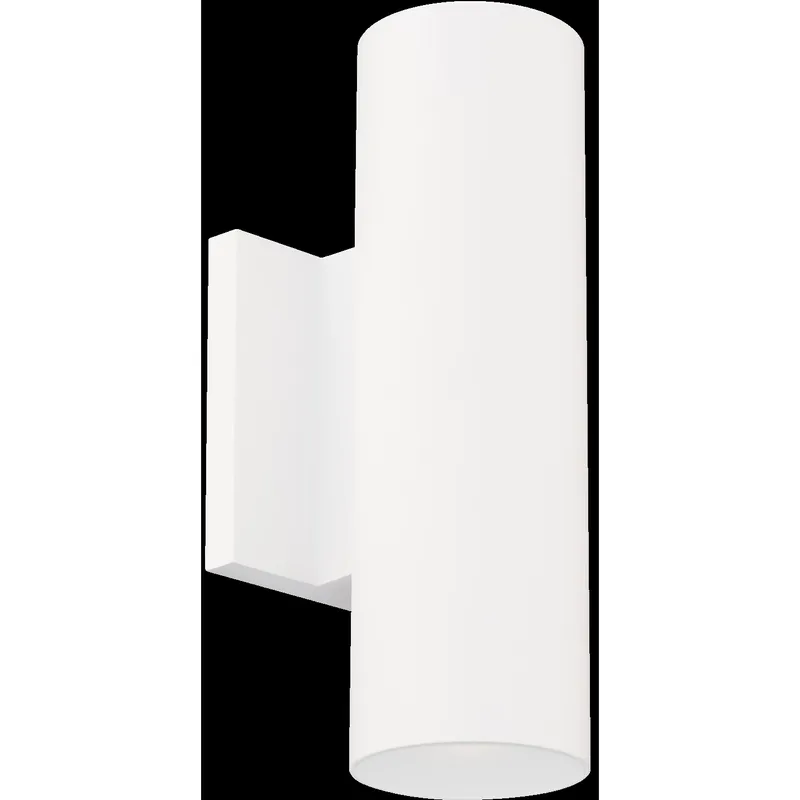 Cylinder LED 9.88 inch White Outdoor Wall Lighting in 2700-3000-3500-4000-5000K, WAC Limited